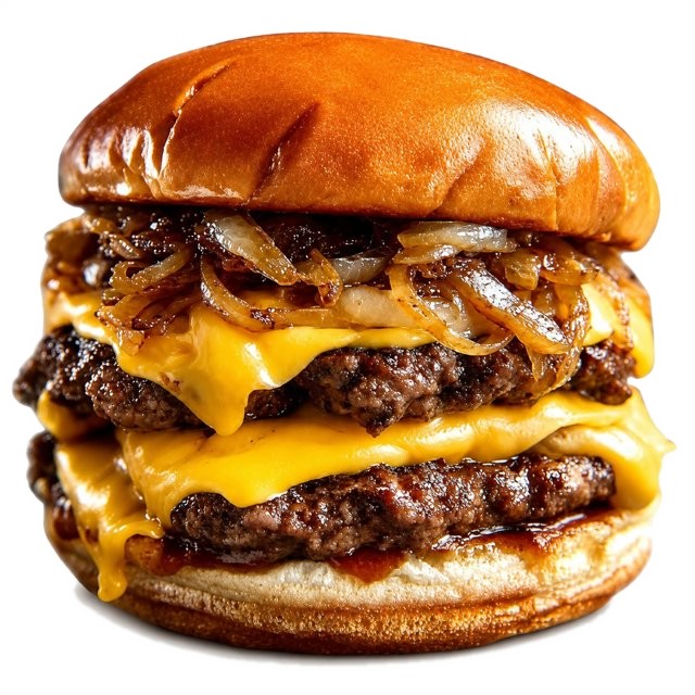 Onion Smash Beef Burger Signature