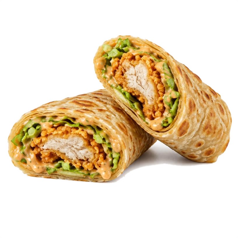 Zinger Paratha Roll